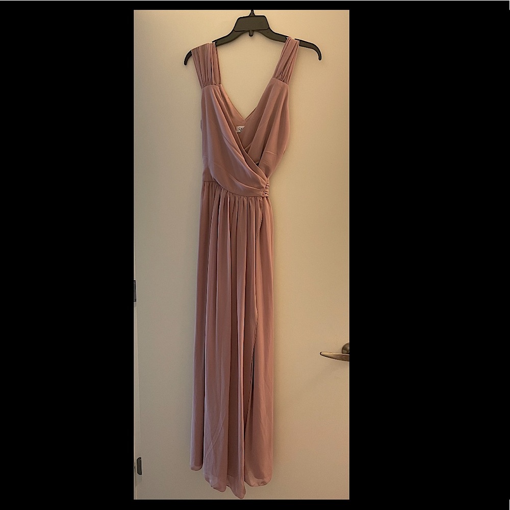 Joanna August floor length wrap dress in size S